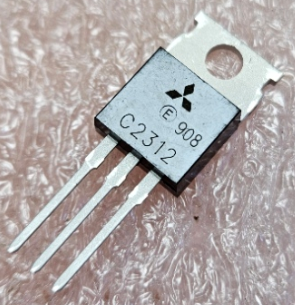 2SC2312 Tranzistors NPN, 60V, 6A, 18.5W, 27MHz, TO-220AB