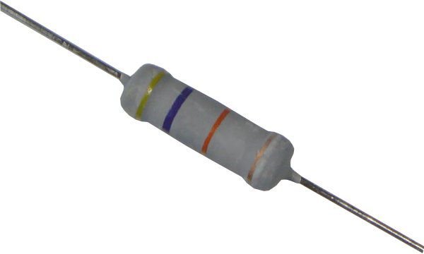 22K 3W, ±5%; Ø5.5x16mm, Rezistors, metal oxide
