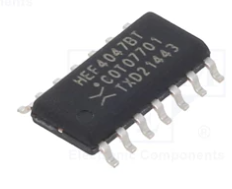 CD4047BT SMD Mikroshēma MONO-/ASTABLE MULTIVIBR, 3...15VDC, SO14