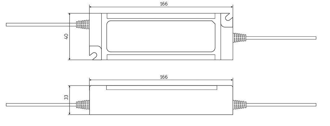 Barošanas bloks LED ar sprieguma stabilizāciju 230VAC=>12DC, 5A, 60W, IP67