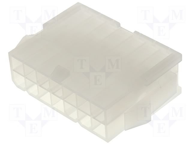 14pin(2x7), korpuss kontaktam "papa", 4.2x4.2mm, Mini-Fit® serija, taisns