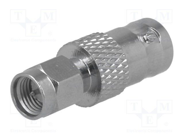 SMA štekers uz BNC ligzda, pārēja