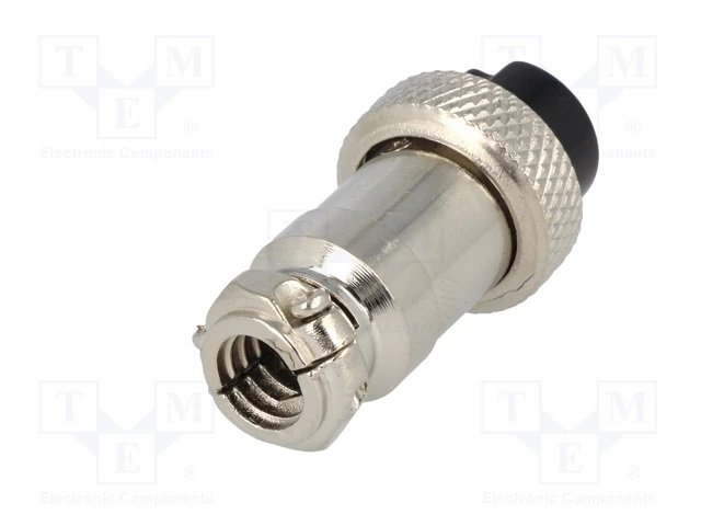 7PIN mikrofona ligzda, vadam, Ø12.5mm