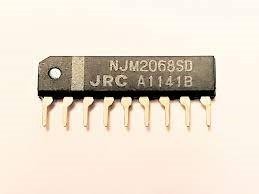 NJM2068SD Mikroshēma, SIP9