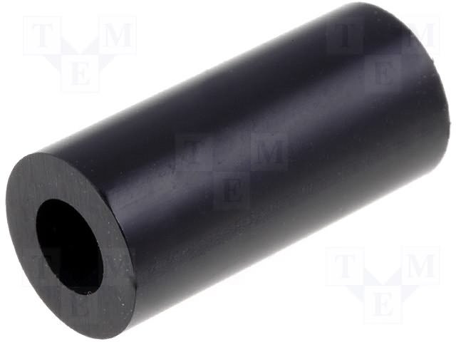 Distancers plastmasas gludens L=15mm, D=7/3.6mm