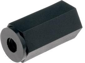 Distancers plastmasas L=30mm, M5 iekšeja vitne- M5 iekšeja vitne