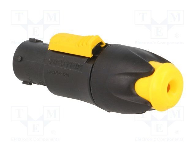 Tikla ligzda, 250VAC, 16A, 3pin, (PowerCon TRUE1 Neutrik), vadam