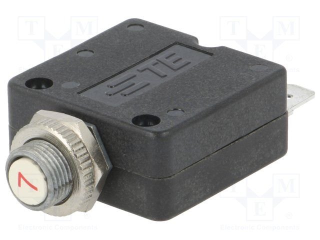 Maksimālās strāvas automātiskais slēdzis, 7A, SPST-NC, 250VAC, 50VDC