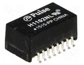 Transformators: LAN, SMD, -1.1dB, Network: Ethernet 10/100Mbps