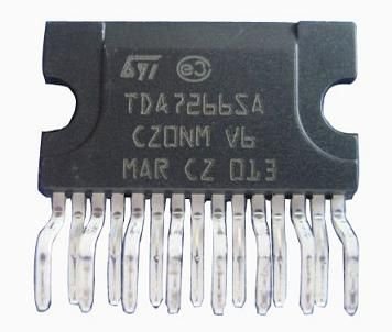 TDA7266SA Mikroshēma 7W+7W DUAL BRIDGE AMPLIFIER, Clipwatt15