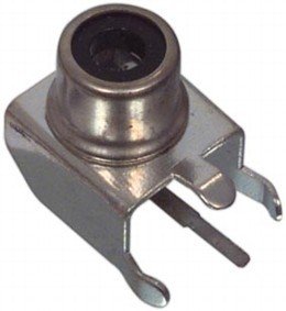 RCA ligzda metāla uz šasijai leņķisks, NEUTRIK