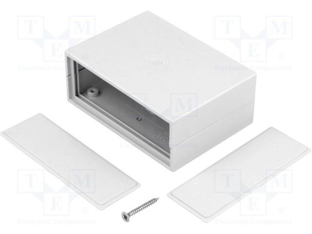 Plastmasas korpuss, 89x65x36mm, ABS, pelekā krasa