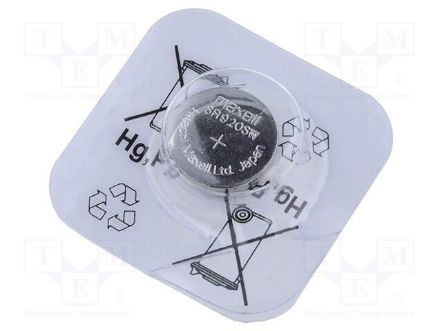 AG6, V370, 371, 537, 280-51, 69, 921, SB-BN, 920, S21, 1188, baterija 2.10*9.50mm, 20mAh, 1.55V 1.1gr