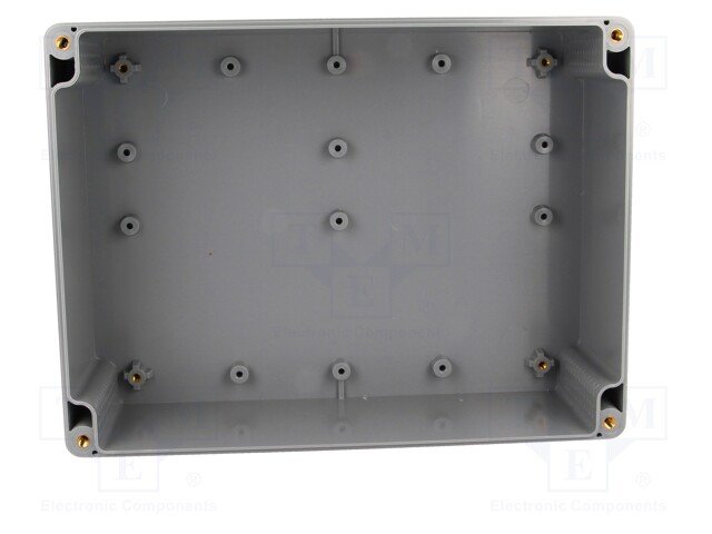 Plastmasas korpuss, 150x200x75mm, IP65, ABS, pelēkā krasa
