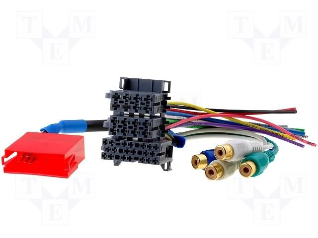 ZRS-ISO36/CD-B Blaupunkt auto savienotājvads, apgriezts