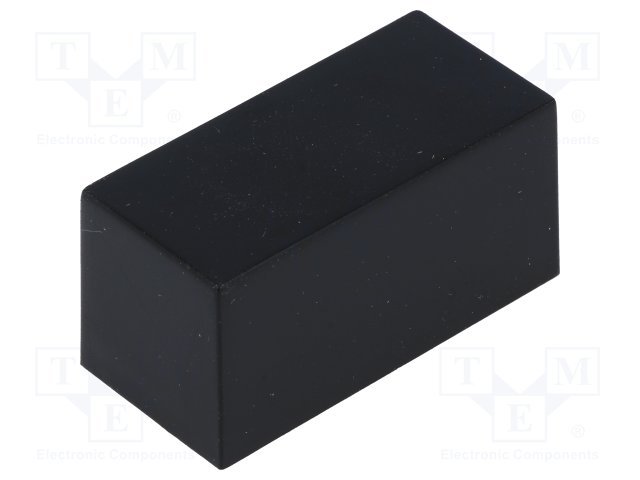 Plastmasas korpuss, 22x46x22.5mm, ABS, melnā krasa