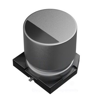 22/50V SMD 105C, Ø8x6.2mm, ±20%, elektrolitiskais kondensators, 1000h, PANASONIC