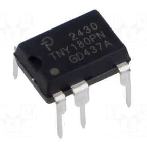 TNY180PN Mikroshēma, PMIC, AC/DC switcher, SMPS controller, Uin: 85÷265V, DIP8