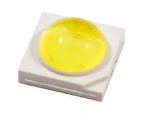 Ultra spožas gaismas diode, 3W, 130...140lm, 130grad, 2.85...3.85V/350mA, 5000-5650K, 3.45x3.45x1.9mm, auksts balts, 3535