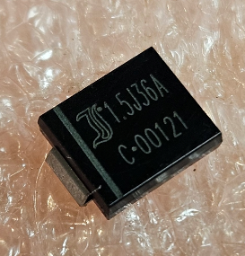 1.5SMCJ36A SMD Supresors, 36V, max1500W, unidirectional types, SMC