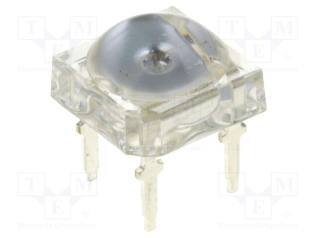7x7mm, zila, superflux, 750...1120mcd, 130°, 2.9...3.6V/30mA, 465-475nm, gaismas diode