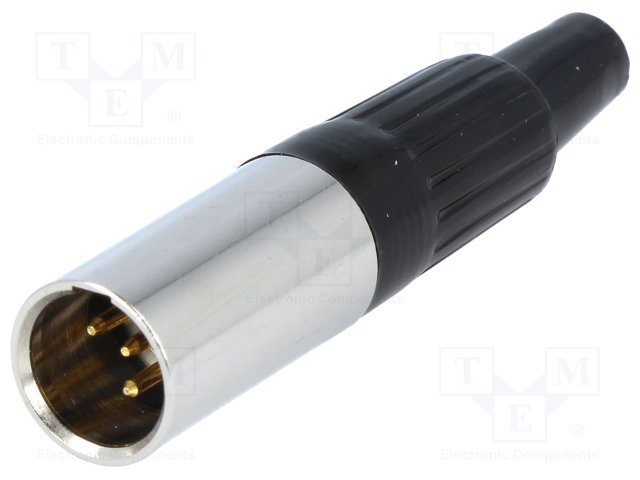 XLR mini 4PIN štekers, vadam