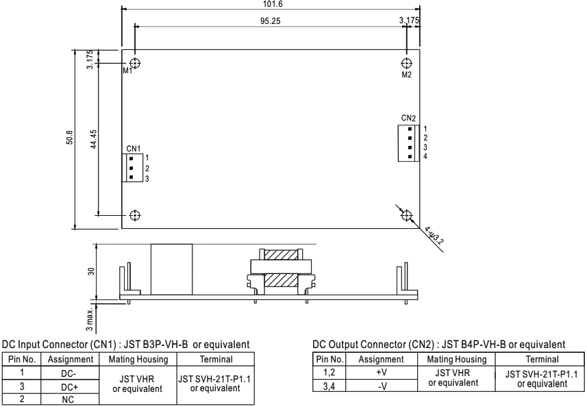 Konverter: DC/DC, Uieja=36...72V, Uizeja=12VDC; I=2.5A, 30W, 150g
