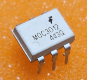 MOC3012 Mikroshēma Optotriac, 5.3kV, 250V, DIP6