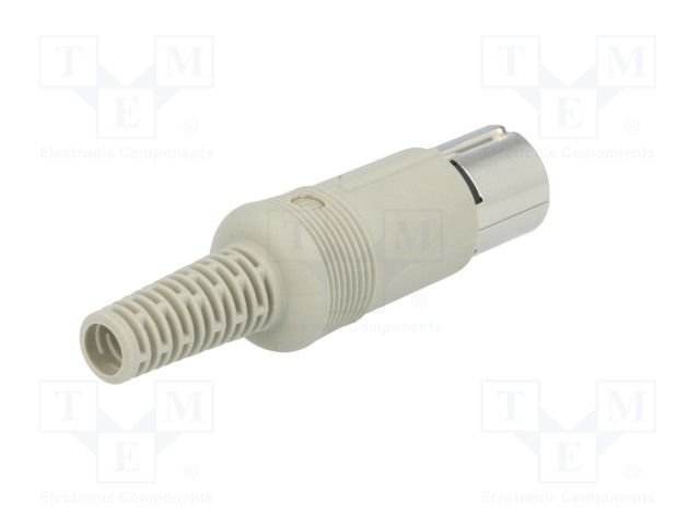 6DIN štekers, 240°+cenrs, HIRSCHMANN, uz vadu