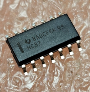 74HC32D SMD Mikroshēma quad 2-input OR gate, SO14