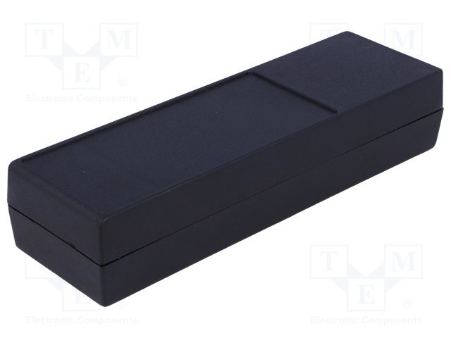 Plastmasas korpuss, 38x59x185mm, ABS, melnā krasa