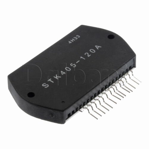 STK405-120 Mikroshēma PWR AMP 2*80W/6E, 33V, 0.1%
