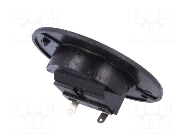 Termināls tumbam, 2vadi, skruvejamas, snap-in, Dia=75mm, lodējamas