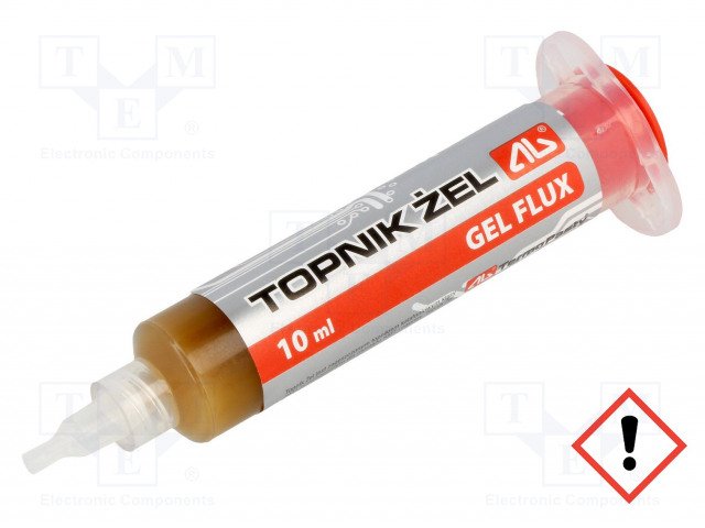 Fluss SMD GEL,10mL, aktiveta kalofonija, RMA, No Clean