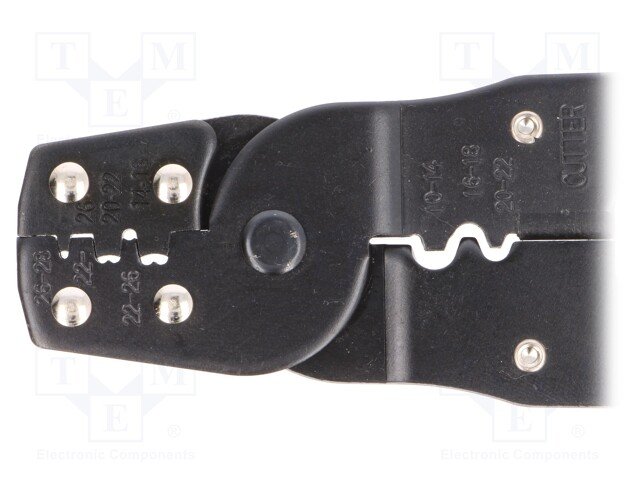 Crimp stanga neizolētiem uzgaļiem