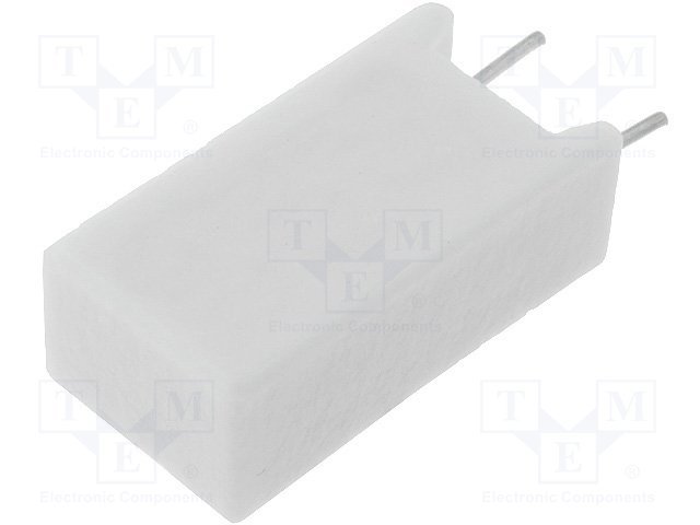 0R1 5W, ±5%, Rezistors vertikāls, 5mm, 12.5x9x25mm