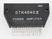 STK4040 II Mikroshēma PWR AMP, 1*70W/8E, ±42V, THD=0.4%