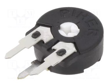 20K Rezistors pieskaņotais vertikalā, ±20%, 150mW, Ø10.3x4.8mm