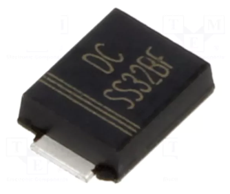 SS32, SMD, Diode Schottky, 20V, 3A, SMB flat