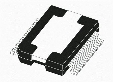 VN808-E SMD Mikroshēma OCTAL CHANNEL HIGH SIDE DRIVER, 700мА, PowerSO36