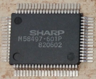 M58497-601P SMD Mikroshēma