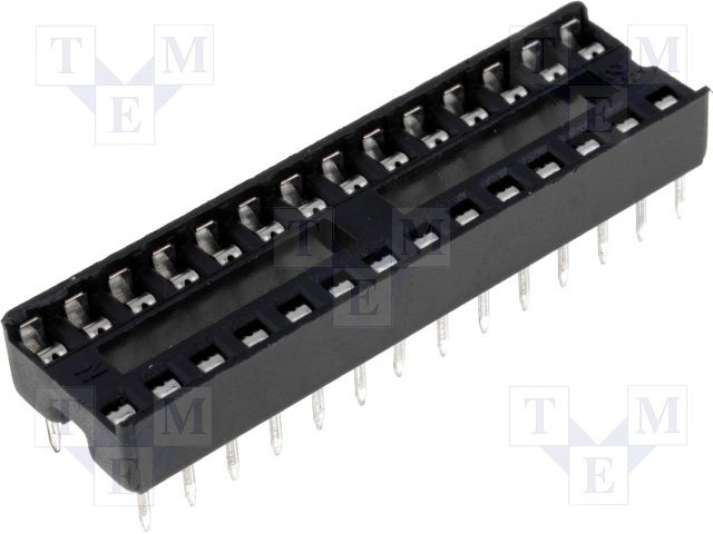 DIP-28*2.54-7.62mm, panelite