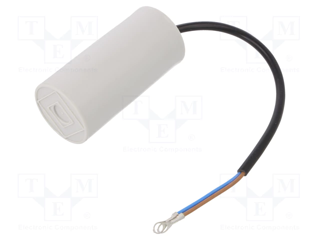 35.0/400V+cable elektromotoru kondensators, ±5%, Ø45x92mm, 10000h, DUCATI ENERGIA