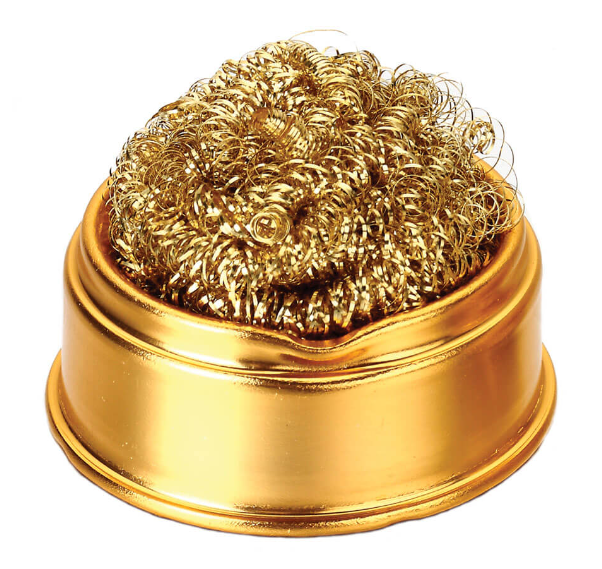 Švamme metalā uzgalu tirīšanai