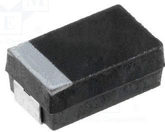 33/25V SMD tantala kondensators, LOW ESR, ±10%, 125grad, Case D