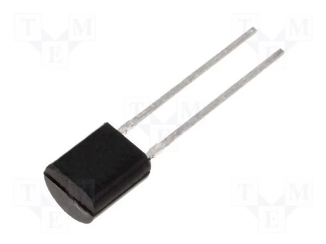 KTY81-121 Temperaturas sensors, -55...150°C, 10mA, 0.98кOhm, SOD70