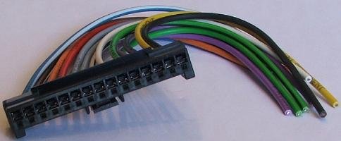 ZRS-4 štekers PIONEER KEHP-6600RDS auto savienotājvads => ZRS-9