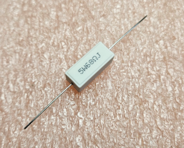 68R 5W Rezistors, ±5%, 10x9x22mm