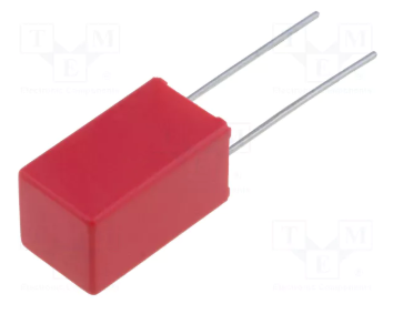 100nF/250VDC, 160VAC, ±5%, polipropilēns kondensātors 5mm, 7.2x5x10mm, WIMA