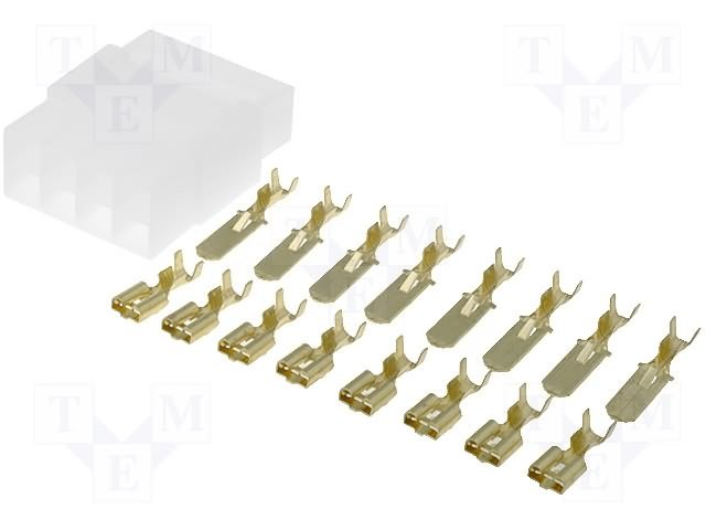 OK-8MF komplekts, mama/papa, 8pin, 2.5mm2